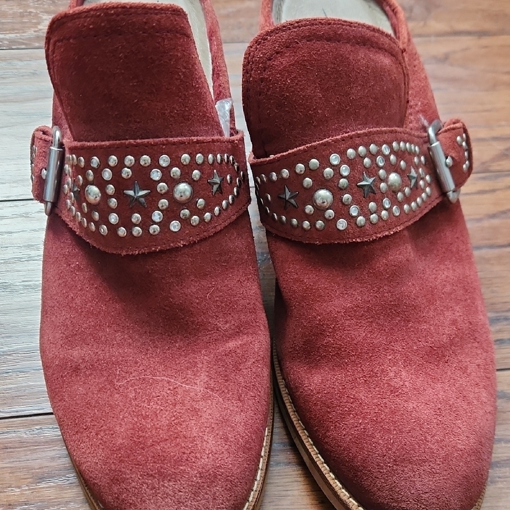Earth Studded Slip On Mules - Picture 2 of 4